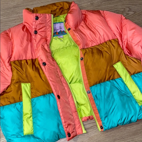 Eddie bauer x karla cropped puffer jacket Clearance